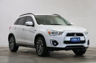 2016 Mitsubishi ASX XC MY17 LS 2WD White 6 Speed Constant Variable Wagon.