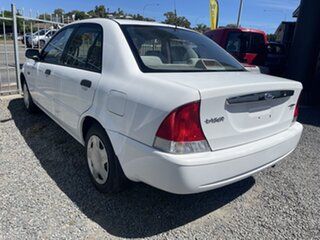 2002 Ford Laser KQ LXI White 4 Speed Automatic Sedan