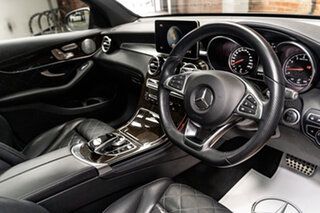 2018 Mercedes-Benz GLC-Class X253 808MY GLC43 AMG 9G-Tronic 4MATIC Obsidian Black Metallic 9 Speed.