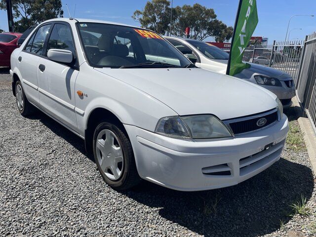 Used Ford Laser KQ LXI Darlington, 2002 Ford Laser KQ LXI White 4 Speed Automatic Sedan