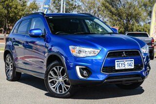 2016 Mitsubishi ASX XB MY15.5 LS 2WD Blue 6 Speed Constant Variable Wagon.