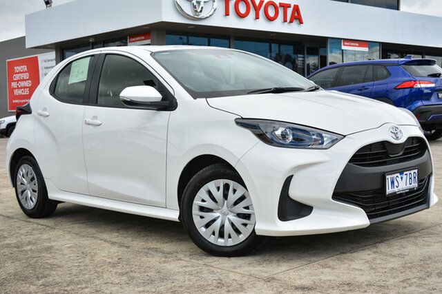 Pre-Owned Toyota Yaris Mxpa10R Ascent Sport Preston, 2022 Toyota Yaris Mxpa10R Ascent Sport Glacier White 1 Speed Constant Variable Hatchback