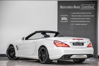 2016 Mercedes-Benz SL-Class R231 807MY SL63 AMG SPEEDSHIFT MCT Diamond White 7 Speed.