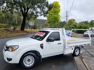 2010 Ford Ranger PK XL (4x2) White 5 Speed Manual Cab Chassis