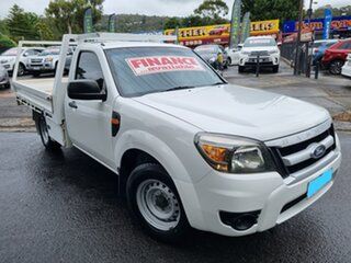 2010 Ford Ranger PK XL (4x2) White 5 Speed Manual Cab Chassis