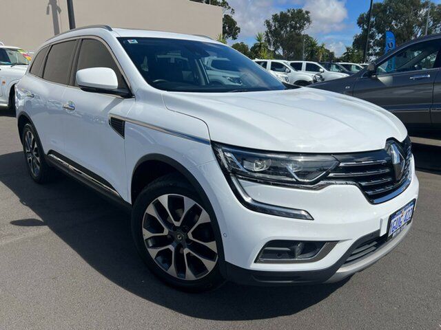 Used Renault Koleos HZG Intens X-tronic East Bunbury, 2019 Renault Koleos HZG Intens X-tronic White 1 Speed Constant Variable Wagon