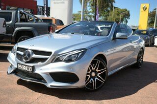 2014 Mercedes-Benz E400 207 MY14 Silver 7 Speed Automatic Cabriolet