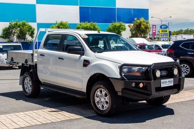 Used Ford Ranger PX MkII 2018.00MY XL Robina, 2018 Ford Ranger PX MkII 2018.00MY XL White 6 speed Automatic Cab Chassis