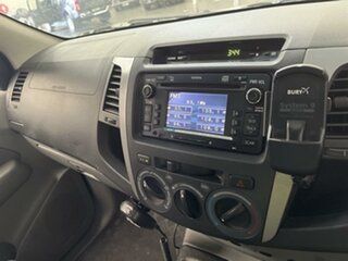 2011 Toyota Hilux KUN26R MY11 Upgrade SR5 (4x4) Silver 5 Speed Manual Dual Cab Pick-up