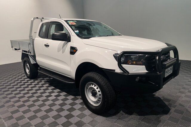 Used Ford Ranger PX MkIII 2020.75MY XL Hi-Rider Acacia Ridge, 2020 Ford Ranger PX MkIII 2020.75MY XL Hi-Rider White 6 speed Automatic Super Cab Chassis