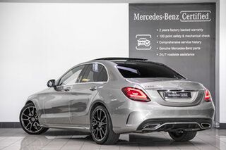 2019 Mercedes-Benz C-Class W205 809MY C200 9G-Tronic Mojave Silver 9 Speed Sports Automatic Sedan.