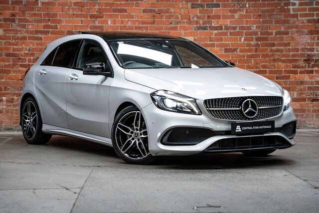 Used Mercedes-Benz A-Class W176 808MY A200 DCT Mulgrave, 2017 Mercedes-Benz A-Class W176 808MY A200 DCT Polar Silver 7 Speed Sports Automatic Dual Clutch