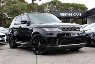 2019 Land Rover Range Rover Sport L494 19.5MY SE Black 8 Speed Sports Automatic Wagon.