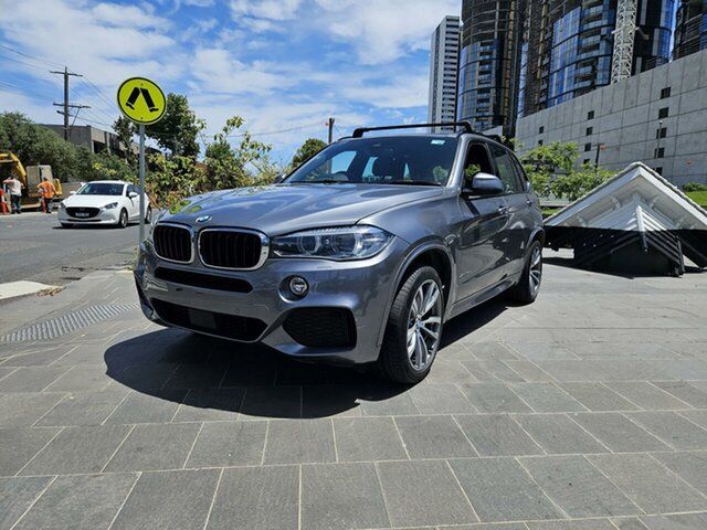 Used BMW X5 F15 xDrive30d South Melbourne, 2017 BMW X5 F15 xDrive30d Grey 8 Speed Sports Automatic Wagon