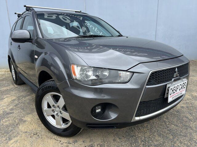 Used Mitsubishi Outlander ZH MY10 LS Hoppers Crossing, 2010 Mitsubishi Outlander ZH MY10 LS Green 6 Speed CVT Auto Sequential Wagon