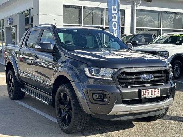 Used Ford Ranger PX MkIII 2021.25MY Wildtrak Beaudesert, 2021 Ford Ranger PX MkIII 2021.25MY Wildtrak Meteor Grey 10 Speed Sports Automatic