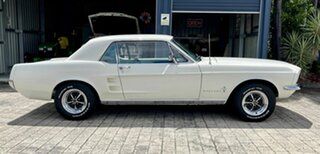 1967 Ford Mustang White 3 Speed Automatic Coupe