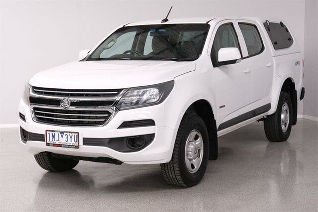 Used Holden Colorado RG LS Thomastown, 2018 Holden Colorado RG LS White 6 Speed Sports Automatic Utility