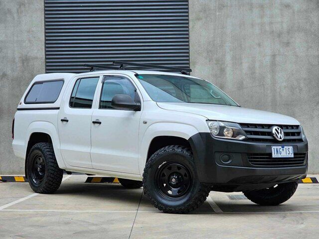 Used Volkswagen Amarok 2H MY14 TDI420 4Motion Perm Thomastown, 2014 Volkswagen Amarok 2H MY14 TDI420 4Motion Perm White 8 Speed Automatic Utility
