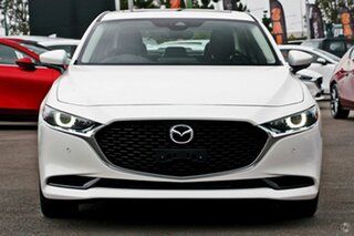 2023 Mazda 3 BP2SLA G25 SKYACTIV-Drive Astina White 6 Speed Sports Automatic Sedan