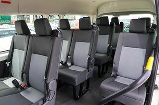 2020 Toyota HiAce GDH322R Commuter High Roof Super LWB White 6 Speed Sports Automatic Bus.