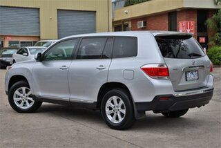 2012 Toyota Kluger GSU40R MY12 Altitude (FWD) 7 Seat Silver 5 Speed Automatic Wagon