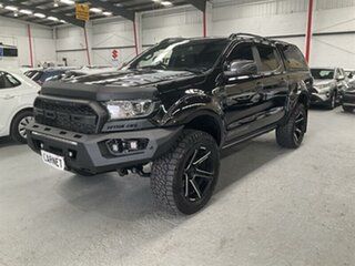 2020 Ford Ranger PX MkIII MY20.25 Wildtrak 2.0 (4x4) Black 10 Speed Automatic Double Cab Pick Up