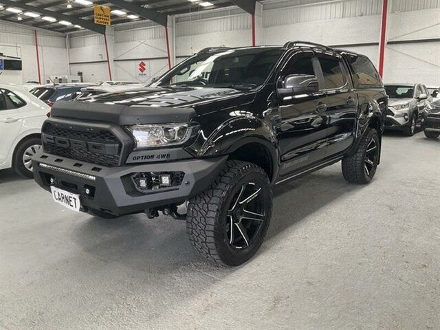 Used Ford Ranger PX MkIII MY20.25 Wildtrak 2.0 (4x4) Smithfield, 2020 Ford Ranger PX MkIII MY20.25 Wildtrak 2.0 (4x4) Black 10 Speed Automatic Double Cab Pick Up
