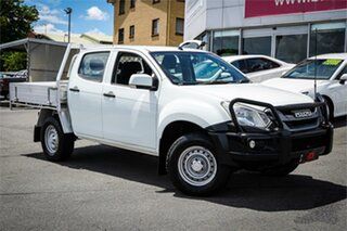 2017 Isuzu D-MAX MY17 SX Crew Cab White 6 Speed Sports Automatic Cab Chassis.