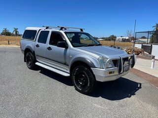 2005 Holden Rodeo RA LX (4x4) Silver 5 Speed Manual Crew Cab Pickup