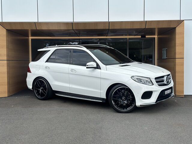 Used Mercedes-Benz GLE-Class W166 807MY GLE350 d 9G-Tronic 4MATIC Sutherland, 2016 Mercedes-Benz GLE-Class W166 807MY GLE350 d 9G-Tronic 4MATIC White 9 Speed Sports Automatic