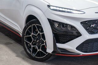 2022 Hyundai Kona OS.V4 MY23 N D-CT White 8 Speed Sports Automatic Dual Clutch Wagon.