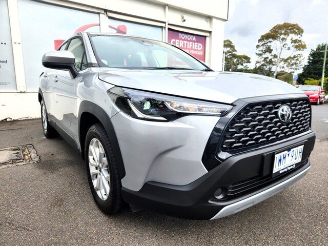 Pre-Owned Toyota Corolla Cross Mxga10R GX 2WD Ferntree Gully, 2022 Toyota Corolla Cross Mxga10R GX 2WD Stunning Silver 10 Speed Constant Variable Wagon