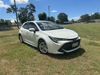 2020 Toyota Corolla ZWE211R Ascent Sport Hybrid Pearl White Continuous Variable Hatchback