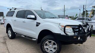 2012 Ford Ranger PX XLT 3.2 (4x4) White 6 Speed Automatic Double Cab Pick Up