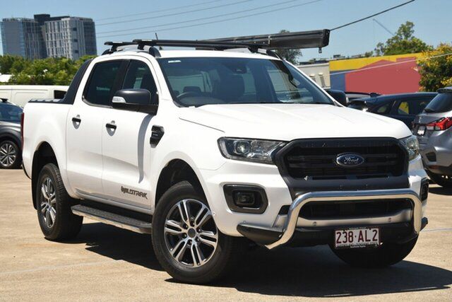 Pre-Owned Ford Ranger PX MkIII 2020.25MY Wildtrak Woolloongabba, 2020 Ford Ranger PX MkIII 2020.25MY Wildtrak 10 Speed Sports Automatic Double Cab Pick Up