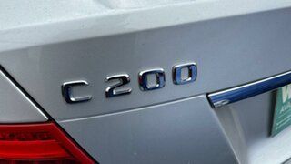 2011 Mercedes-Benz C-Class W204 MY11 C200 CDI BlueEFFICIENCY 7G-Tronic + Silver 7 Speed