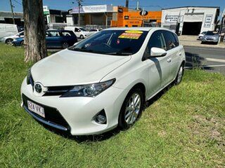 2015 Toyota Corolla ZRE182R Ascent Sport White 6 Speed Manual Hatchback.