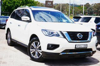 2020 Nissan Pathfinder R52 Series III MY19 ST-L X-tronic 4WD White 1 Speed Constant Variable Wagon.