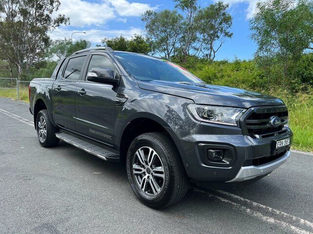 Used Ford Ranger PX MkIII 2021.75MY Wildtrak Yallah, 2022 Ford Ranger PX MkIII 2021.75MY Wildtrak Grey 10 Speed Sports Automatic Double Cab Pick Up
