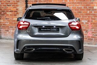 2017 Mercedes-Benz A-Class W176 807MY A200 DCT Mountain Grey 7 Speed Sports Automatic Dual Clutch
