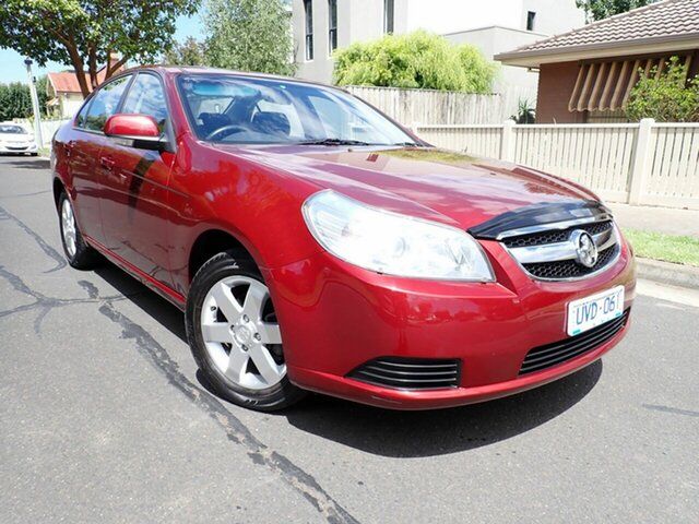 Used Holden Epica EP CDX Newtown, 2007 Holden Epica EP CDX Red 5 Speed Manual Sedan