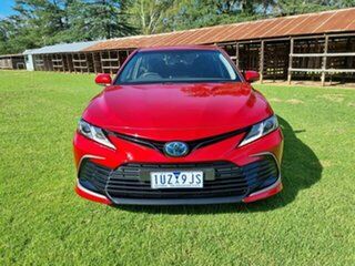2021 Toyota Camry Hybrid Feverish Red Sedan