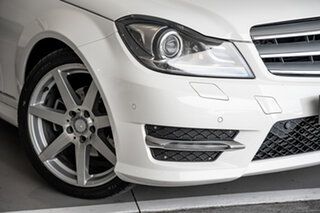 2013 Mercedes-Benz C-Class W204 MY13 C250 7G-Tronic + Avantgarde Polar White 7 Speed