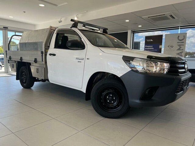 Used Toyota Hilux TGN121R Workmate 4x2 Belconnen, 2020 Toyota Hilux TGN121R Workmate 4x2 White 6 Speed Sports Automatic Cab Chassis