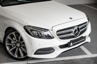 2015 Mercedes-Benz C-Class W205 C250 BlueTEC 7G-Tronic + Polar White 7 Speed Sports Automatic Sedan