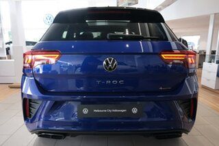 2023 Volkswagen T-ROC D11 MY23 140TSI DSG 4MOTION R-Line Lapiz Blue 7 Speed