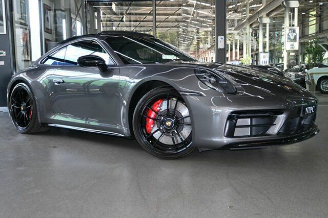 Used Porsche 911 992 MY22 Carrera 4 PDK AWD GTS North Melbourne, 2022 Porsche 911 992 MY22 Carrera 4 PDK AWD GTS Grey 8 Speed Sports Automatic Dual Clutch Coupe