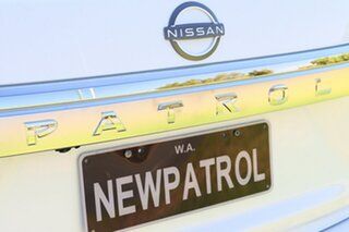 2023 Nissan Patrol Y62 MY23 TI-L Moonstone White 7 Speed Sports Automatic Wagon