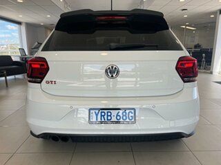 2018 Volkswagen Polo AW MY19 GTI DSG White 6 Speed Sports Automatic Dual Clutch Hatchback